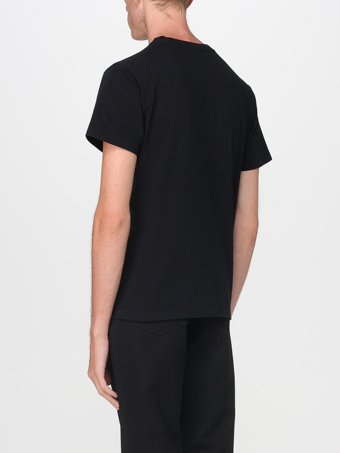 MCQUEEN T-SHIRT: T-shirt men McQueen, Black - Img 3