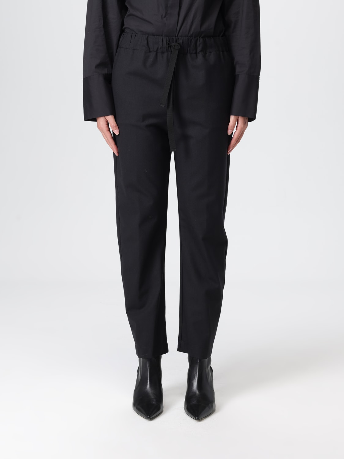 SEMICOUTURE PANTS: Pants woman Semicouture, Black - Img 1