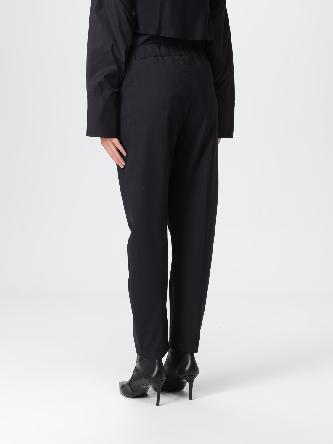 SEMICOUTURE PANTS: Pants woman Semicouture, Black - Img 3