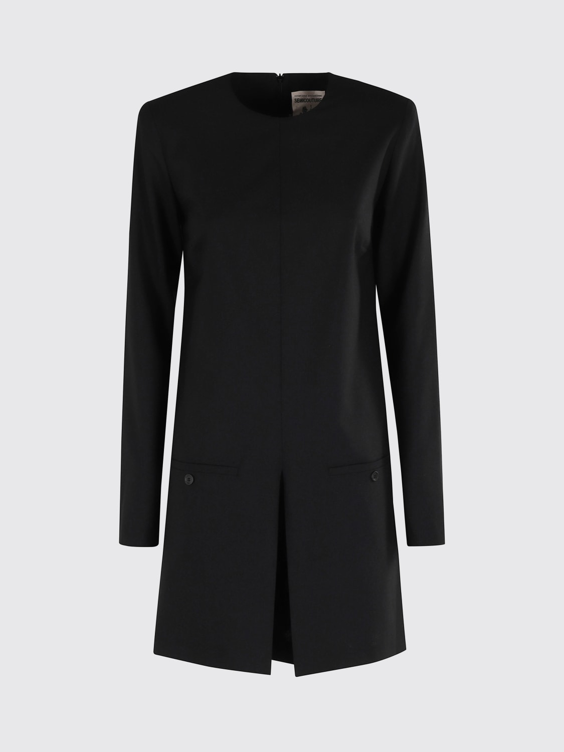 SEMICOUTURE JUMPSUIT: Hose damen Semicouture, Schwarz - Img 1