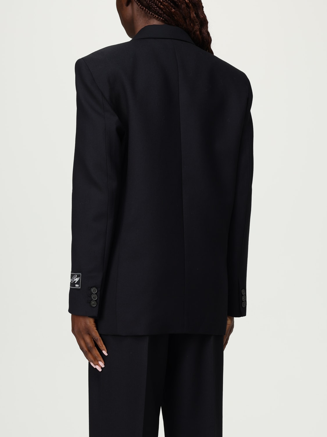 ERIKA CAVALLINI JACKET: Jacket woman Erika Cavallini, Black - Img 3