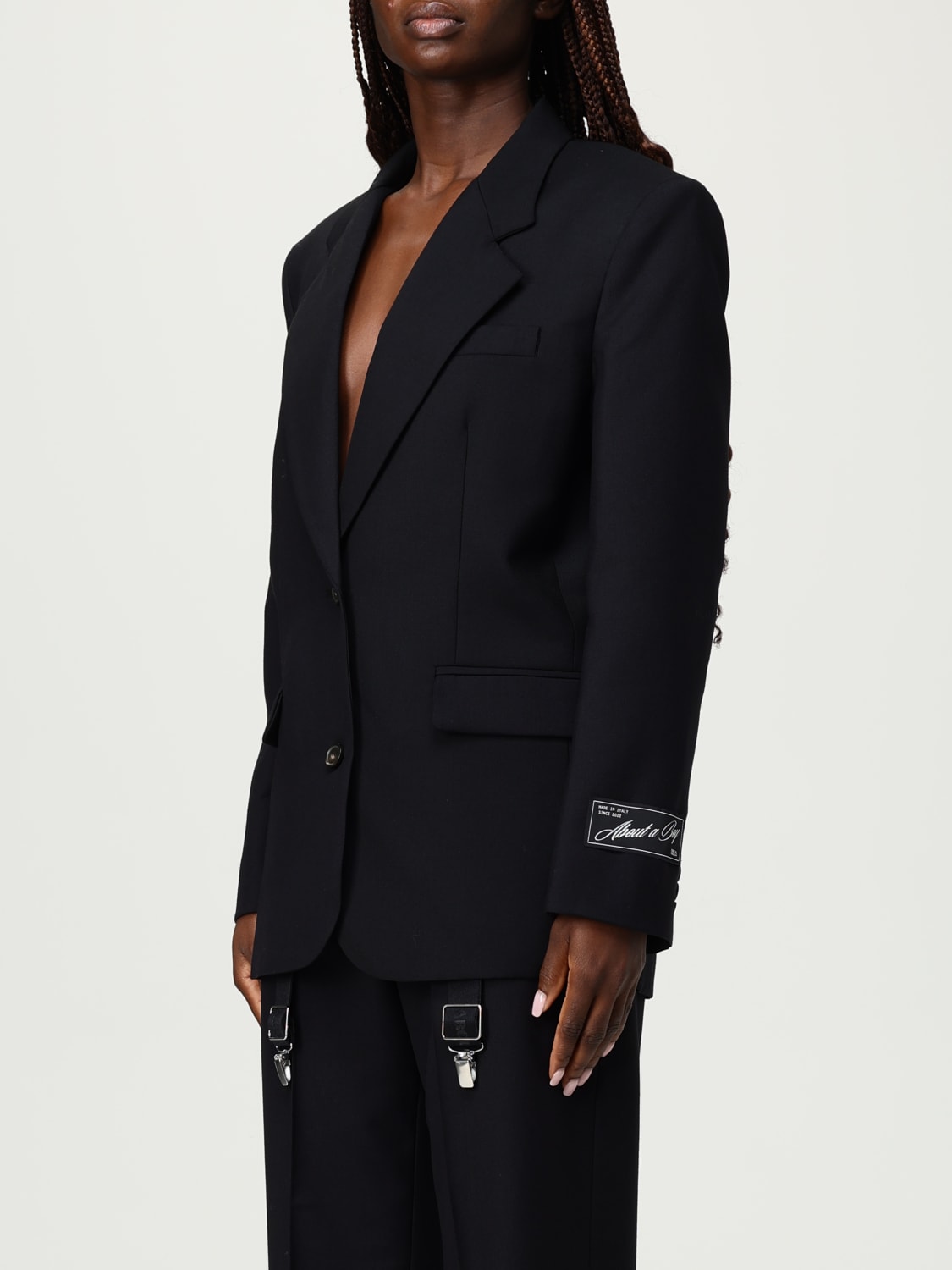 ERIKA CAVALLINI JACKET: Jacket woman Erika Cavallini, Black - Img 4