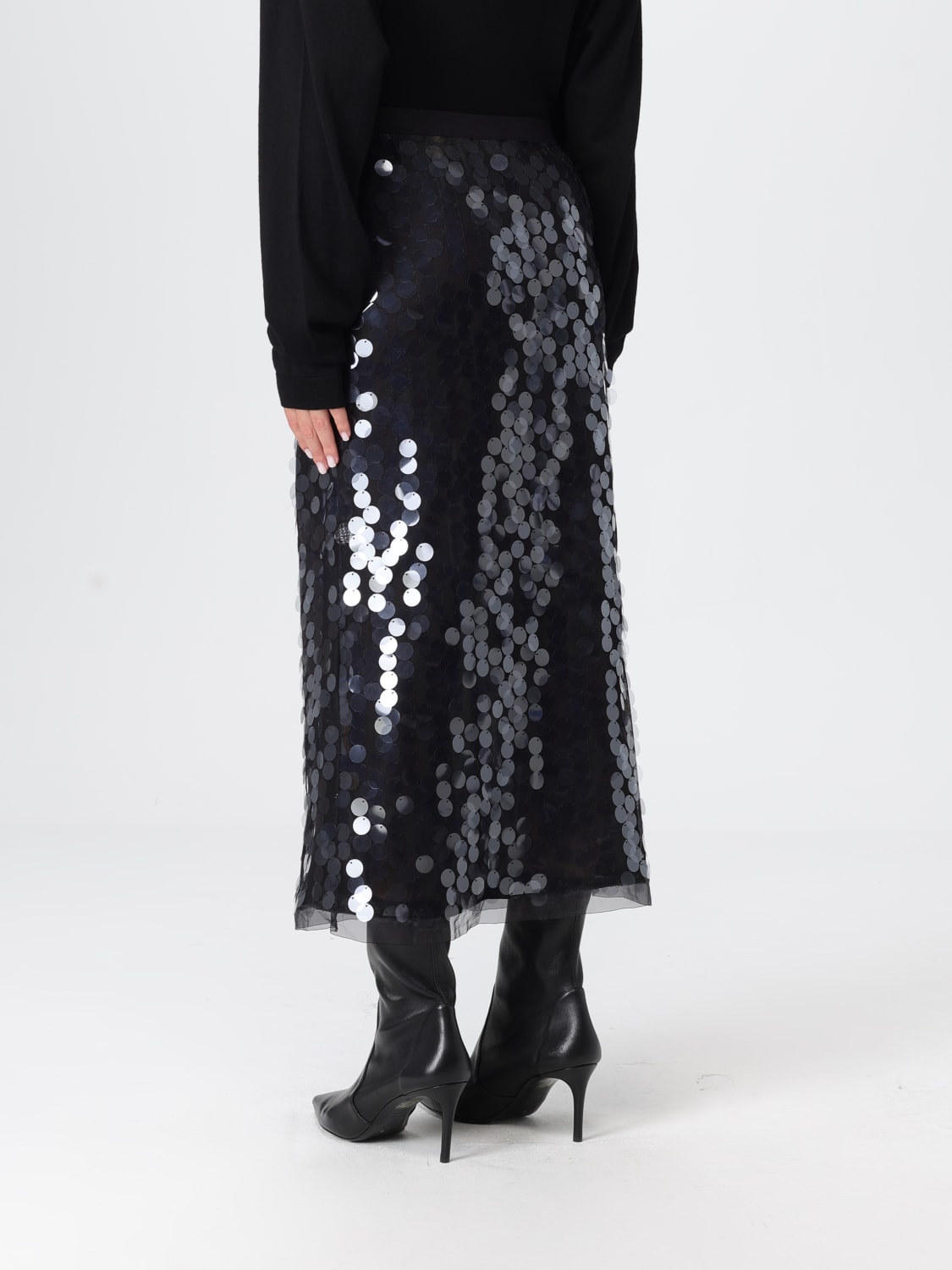 SEMICOUTURE JUPE: Jupe femme Semicouture, Noir - Img 3