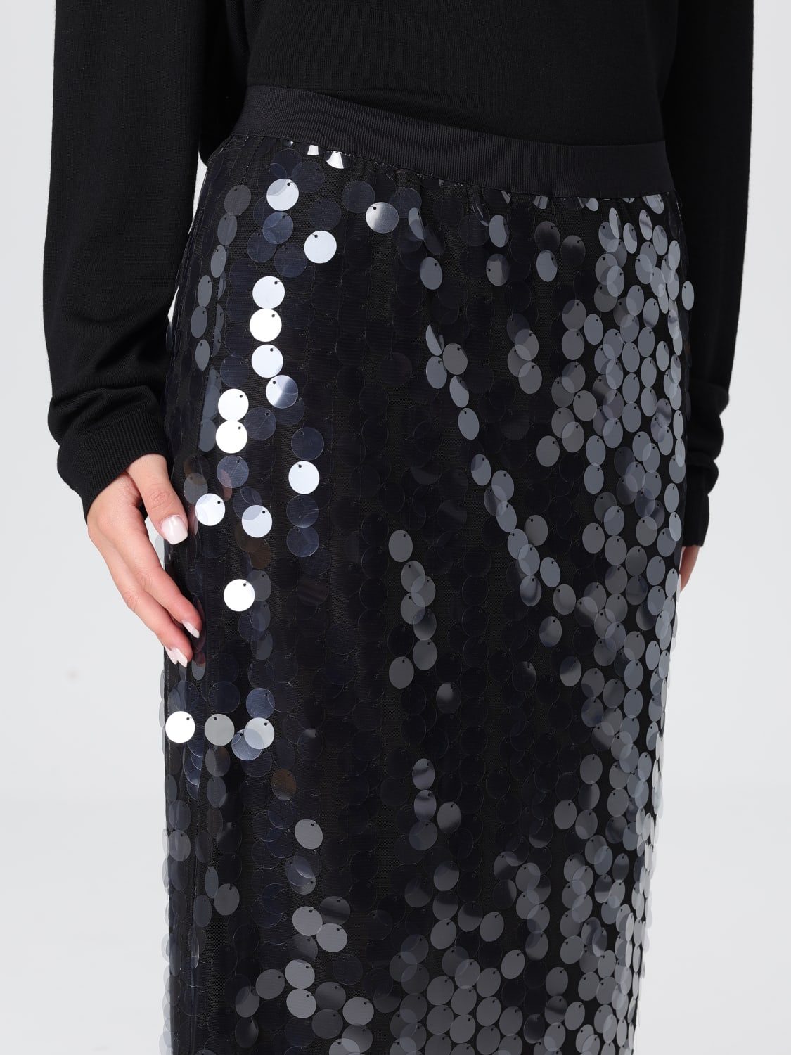 SEMICOUTURE JUPE: Jupe femme Semicouture, Noir - Img 4