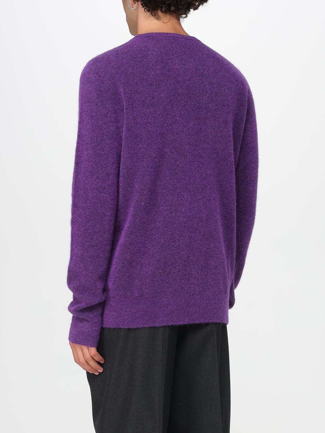 ROBERTO COLLINA SWEATER: Sweater men Roberto Collina, Violet - Img 2