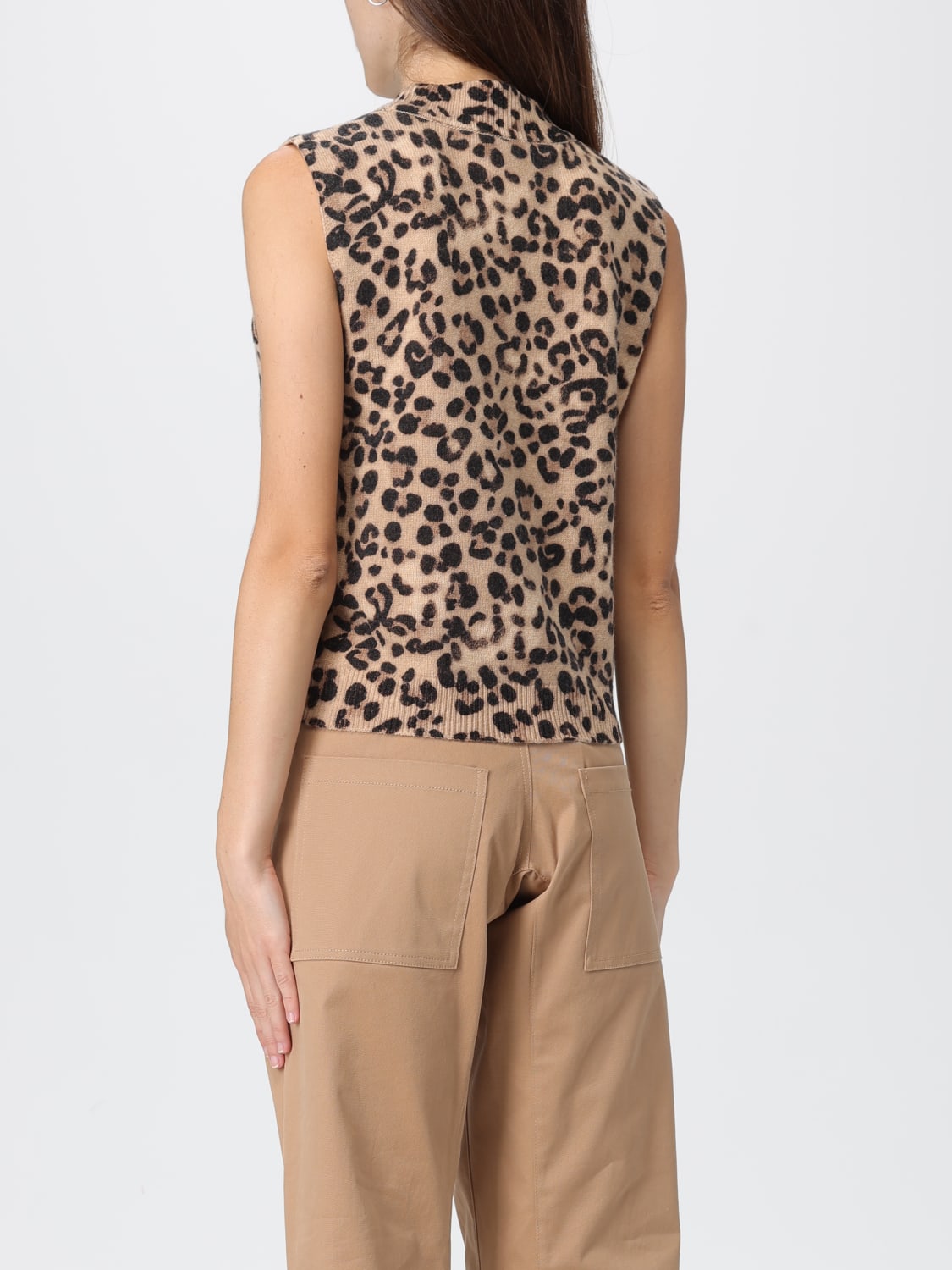 SEMICOUTURE TOP: Pull femme Semicouture, Naturel - Img 3