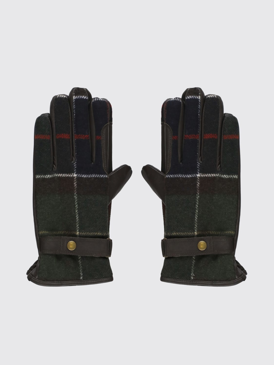 BARBOUR 手套: 手套 女士 Barbour, 绿色 - Img 1