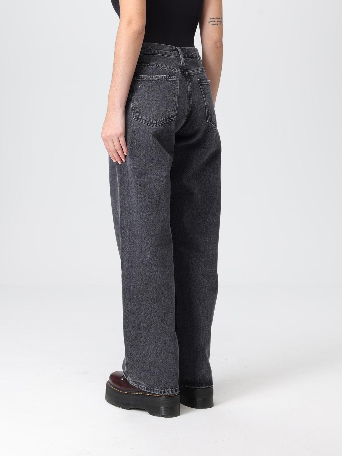 AGOLDE JEANS: Jeans woman Agolde, Black - Img 2
