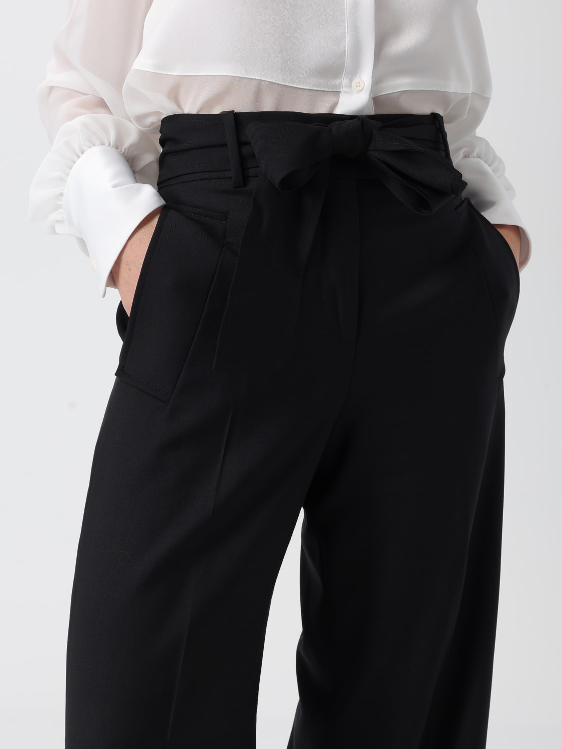 INCOTEX HOSE: Hose damen Incotex, Weiß - Img 3