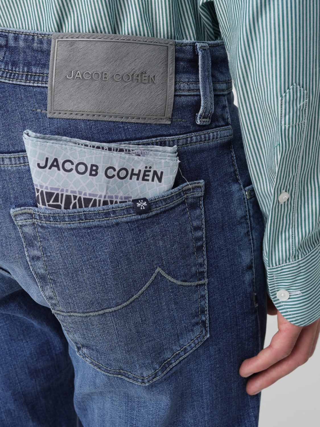 JACOB COHEN JEANS: Jeans men Jacob Cohen, Denim - Img 3