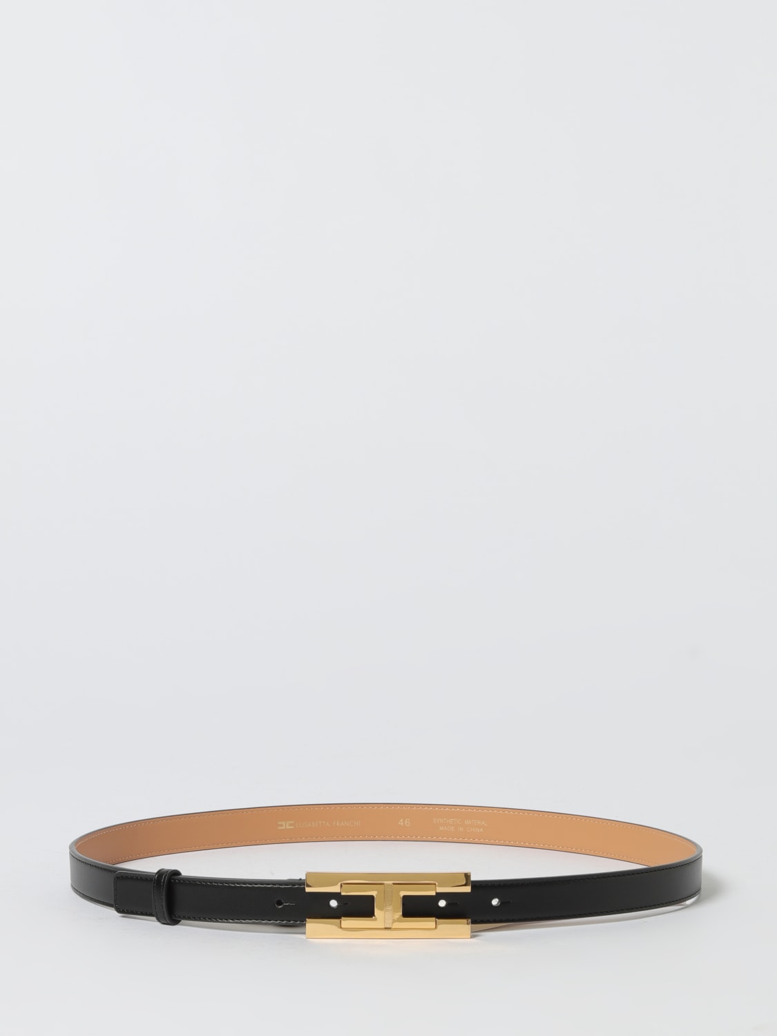 ELISABETTA FRANCHI BELT: Belt woman Elisabetta Franchi, Black - Img 1