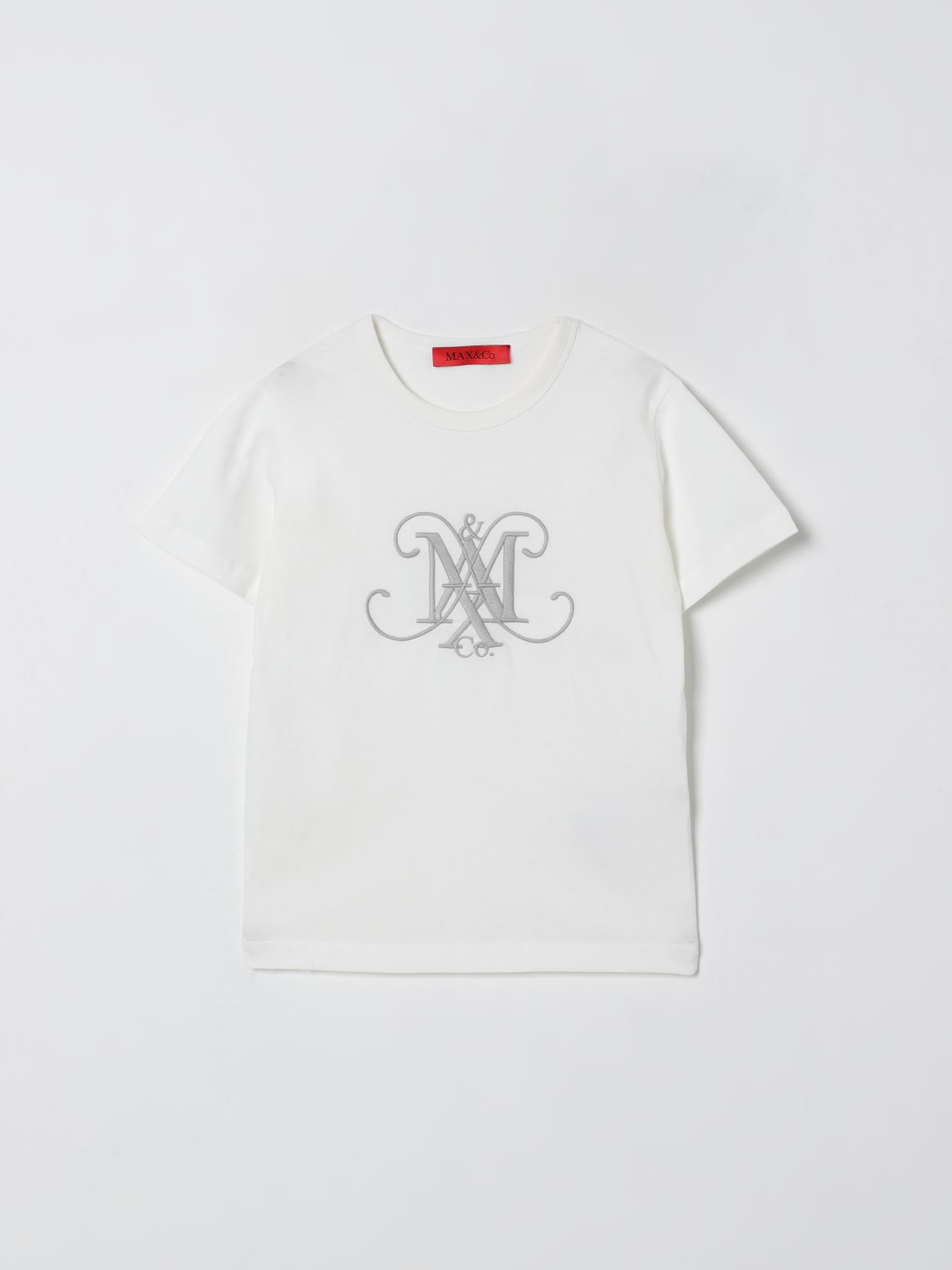 MAX&CO. KID T-SHIRT: T-shirt kids Max&co. Kid, White - Img 1
