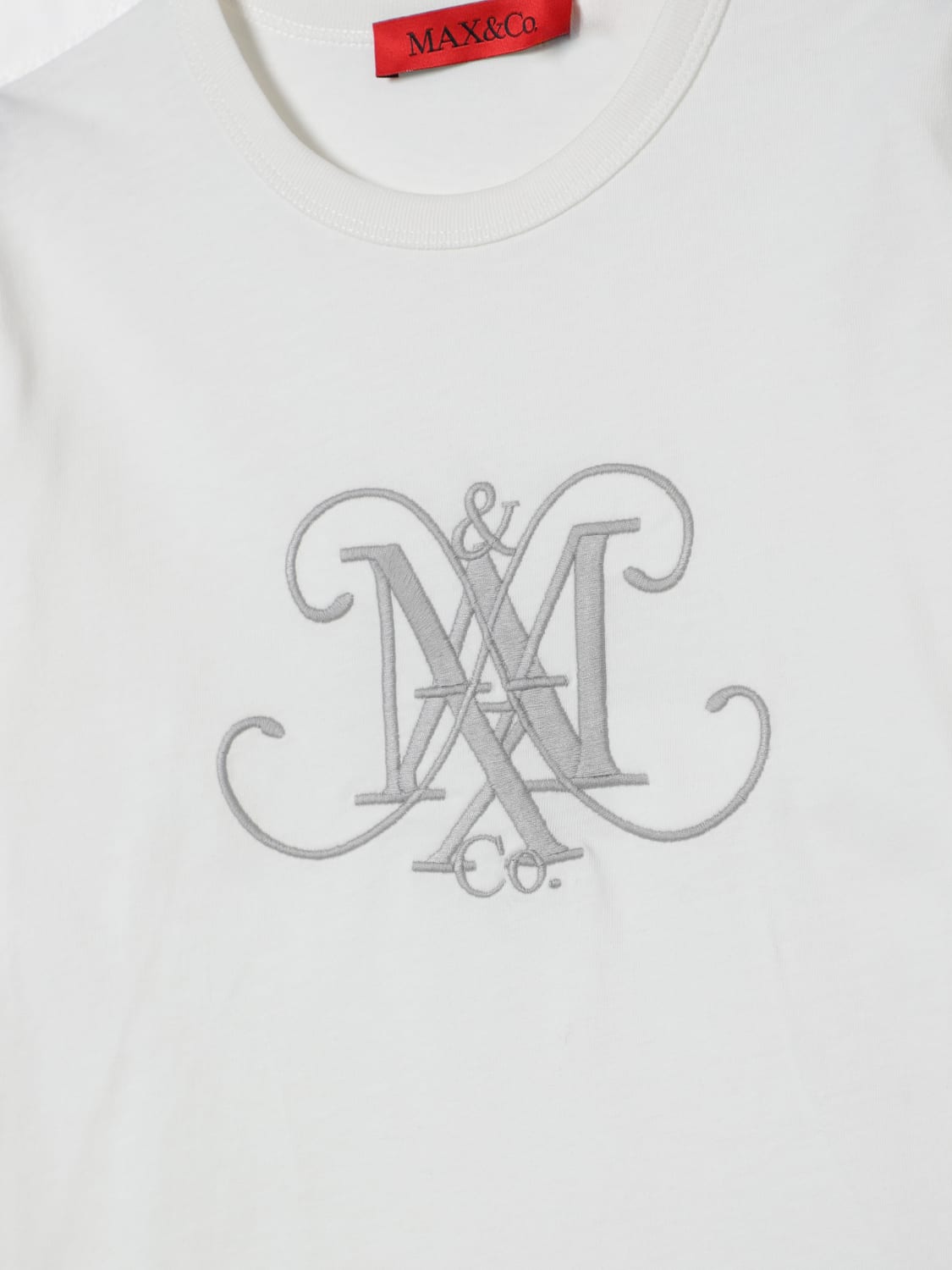 MAX&CO. KID T-SHIRT: T-shirt kids Max&co. Kid, White - Img 3