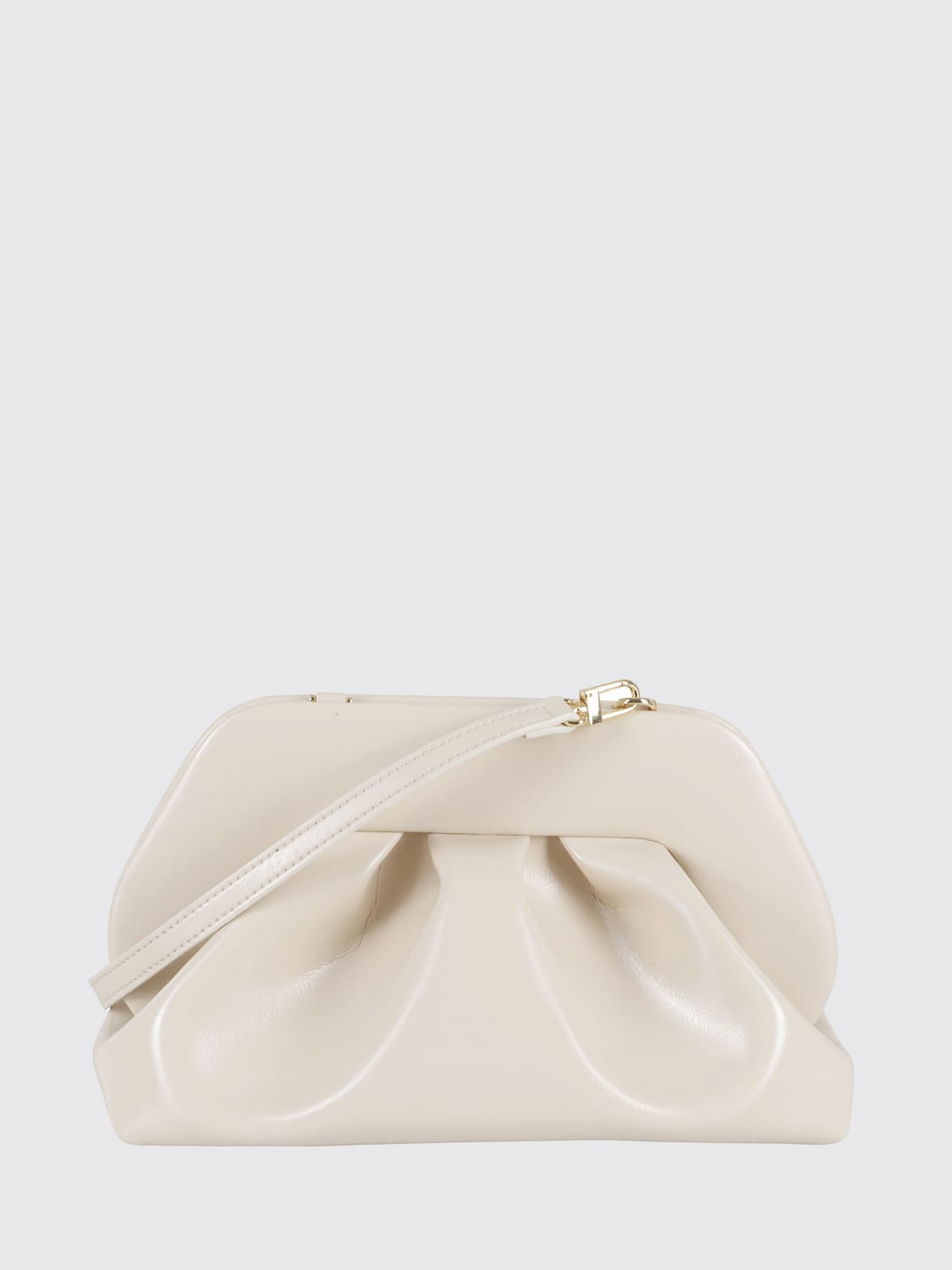 THEMOIRÈ CLUTCH: Shoulder bag woman ThemoirÈ, Yellow Cream - Img 2