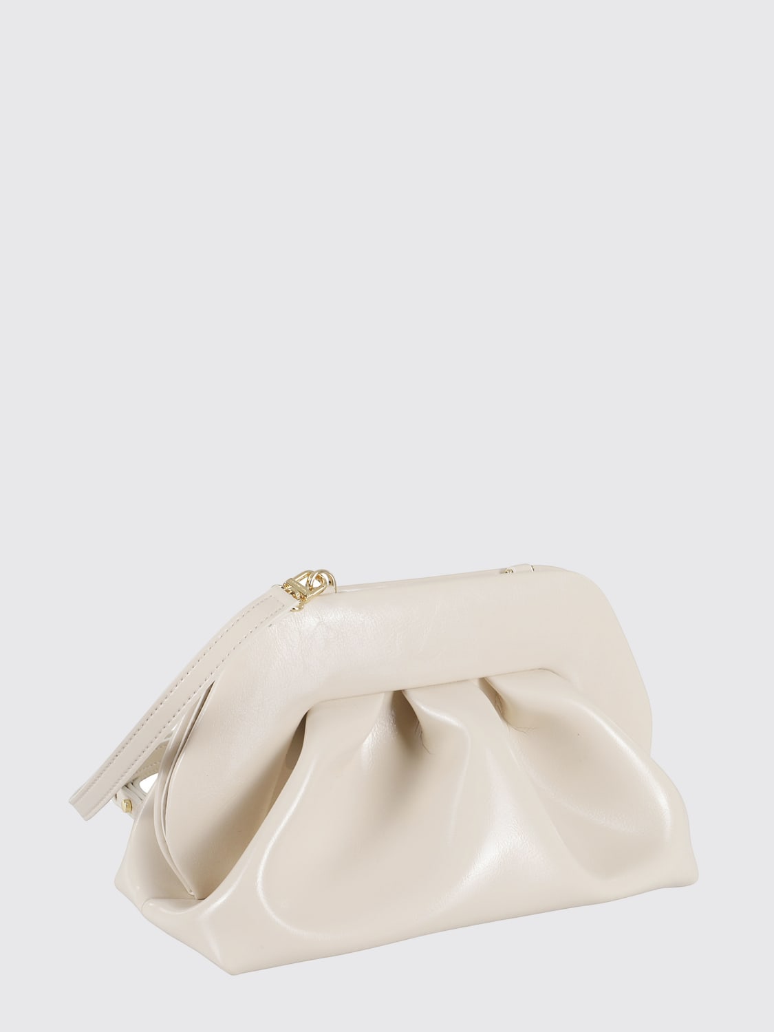 THEMOIRÈ CLUTCH: Shoulder bag woman ThemoirÈ, Yellow Cream - Img 3