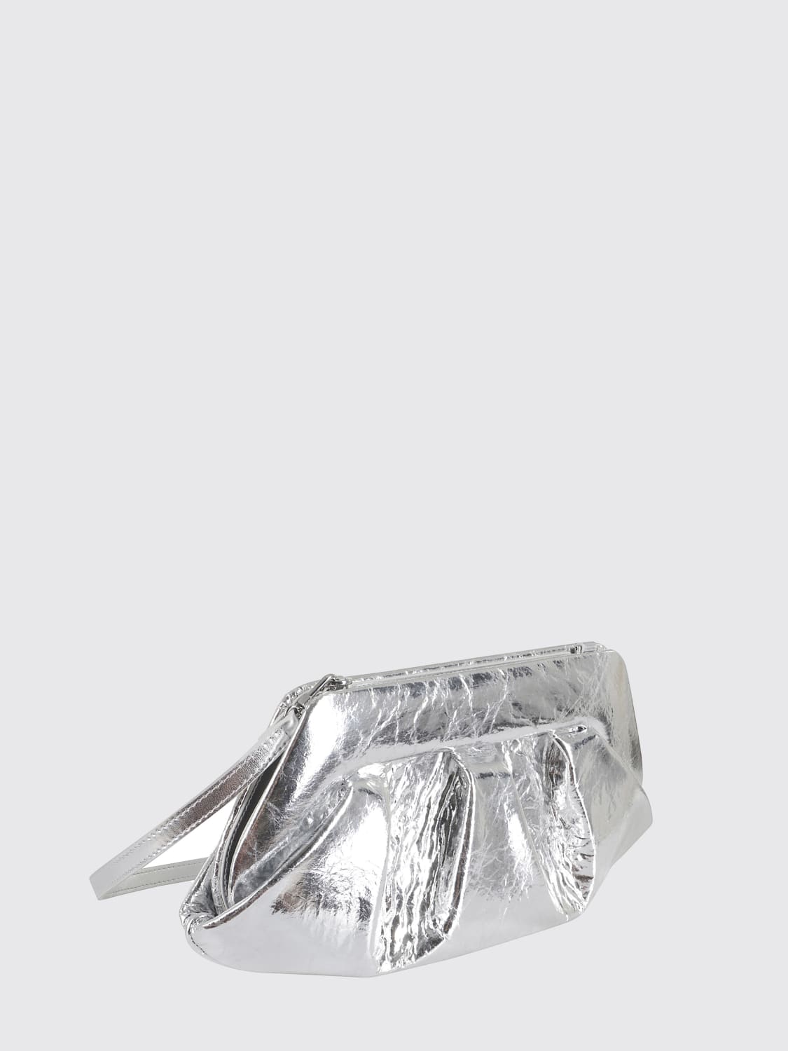 THEMOIRÈ CLUTCH: Shoulder bag woman ThemoirÈ, Silver - Img 3