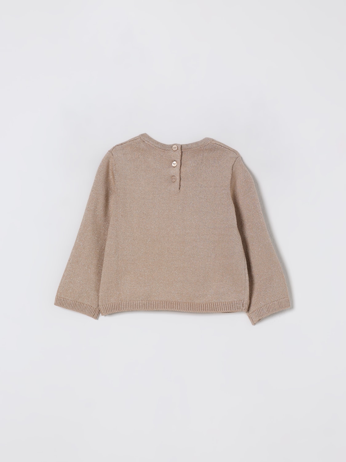 LIU JO SWEATER: Sweater kids Liu Jo, Beige - Img 2