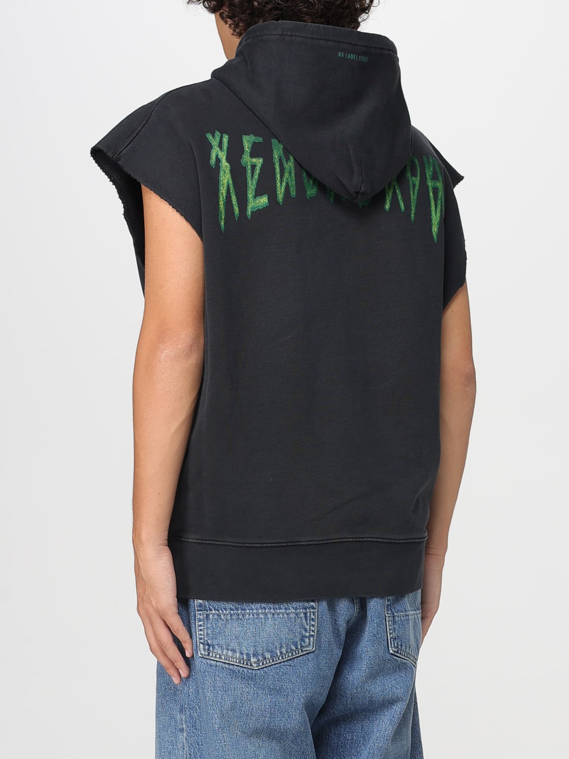 44 LABEL GROUP SWEATSHIRT: Sweatshirt men 44 Label Group, Black - Img 2