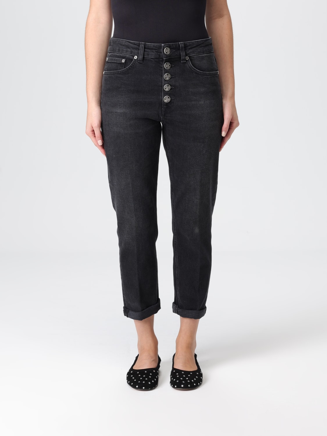 DONDUP VAQUEROS: Vaquero mujer Dondup, Negro - Img 1