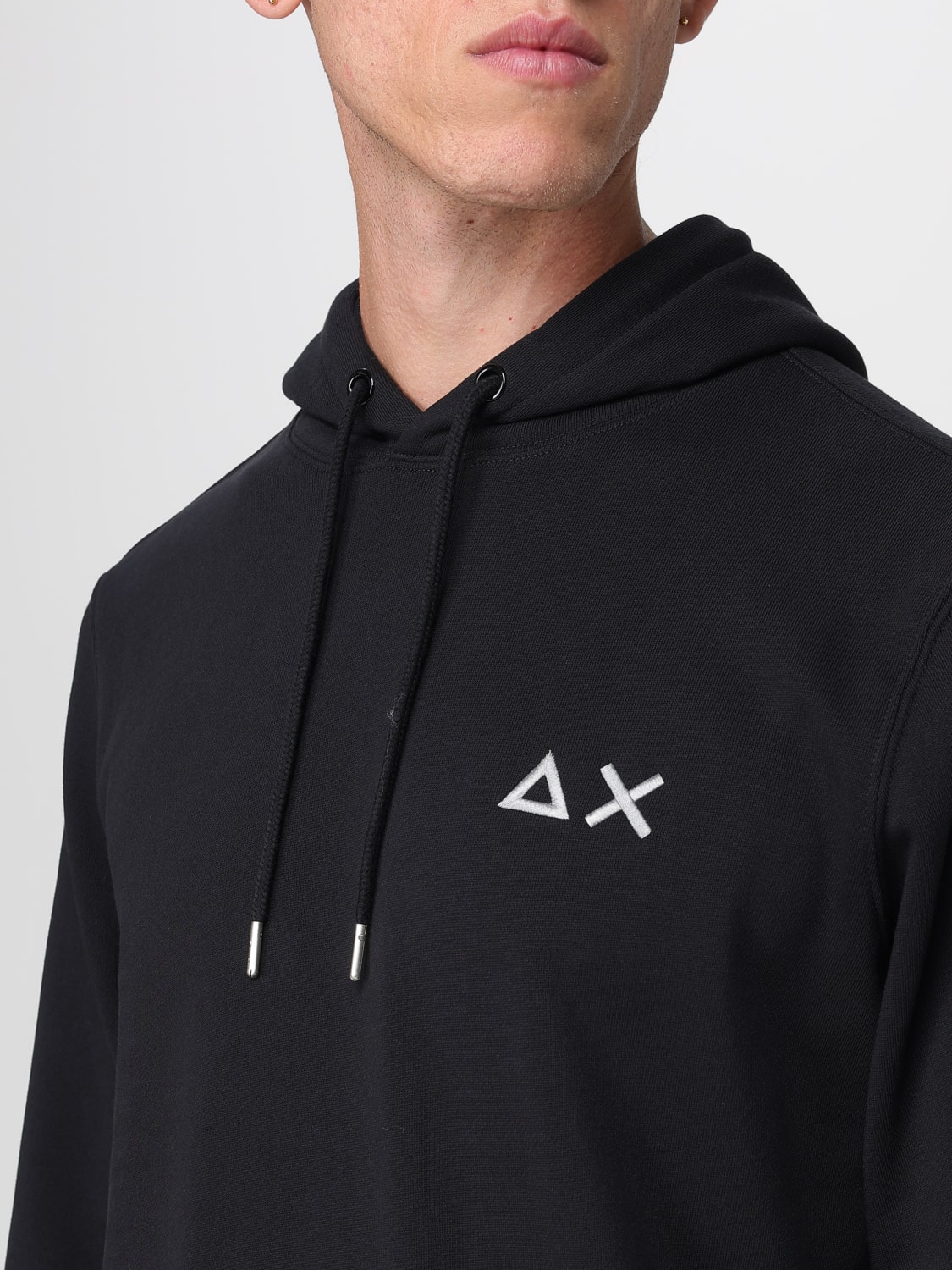 SUN68 SWEATSHIRT: Sweatshirt herren SUN68, Schwarz - Img 3