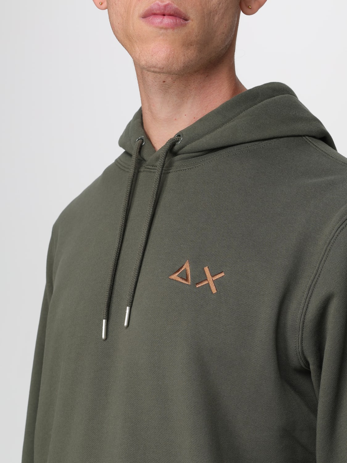 SUN68 SUDADERA: Sudadera hombre SUN68, Militar - Img 3