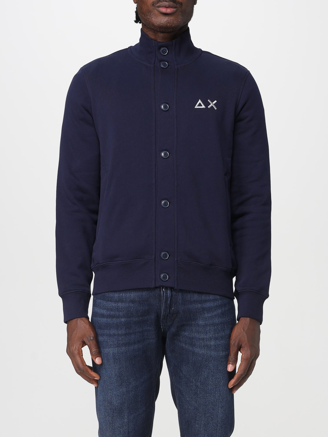 SUN68 PULLOVER: Pullover herren SUN68, Navy - Img 1