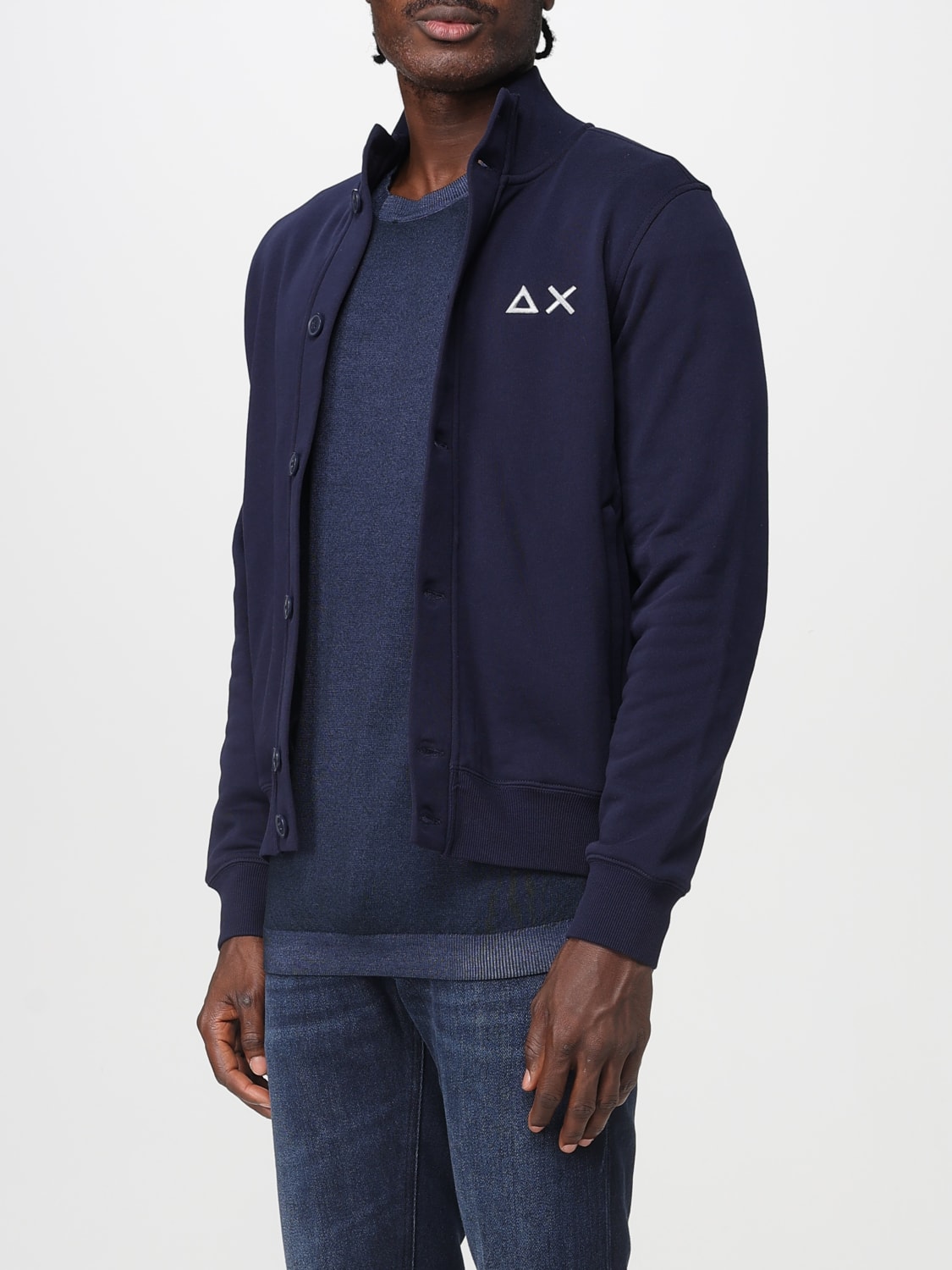 SUN68 PULLOVER: Pullover herren SUN68, Navy - Img 3