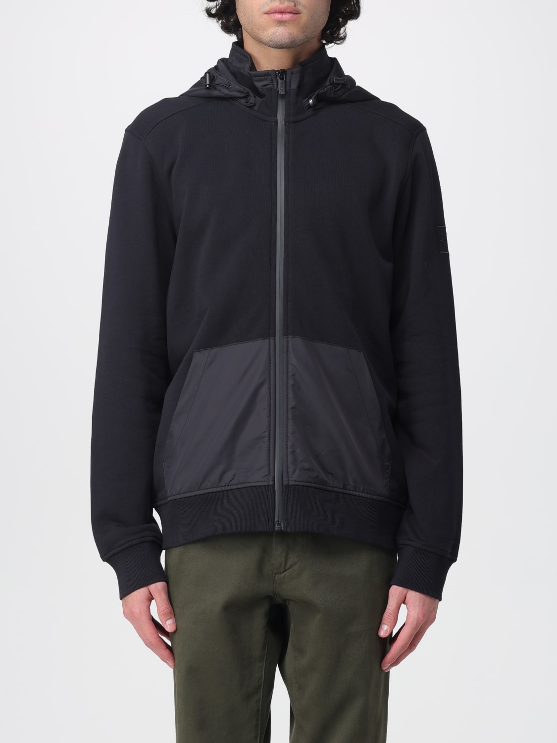 SUN68 SWEATSHIRT: Sweatshirt herren SUN68, Schwarz - Img 1