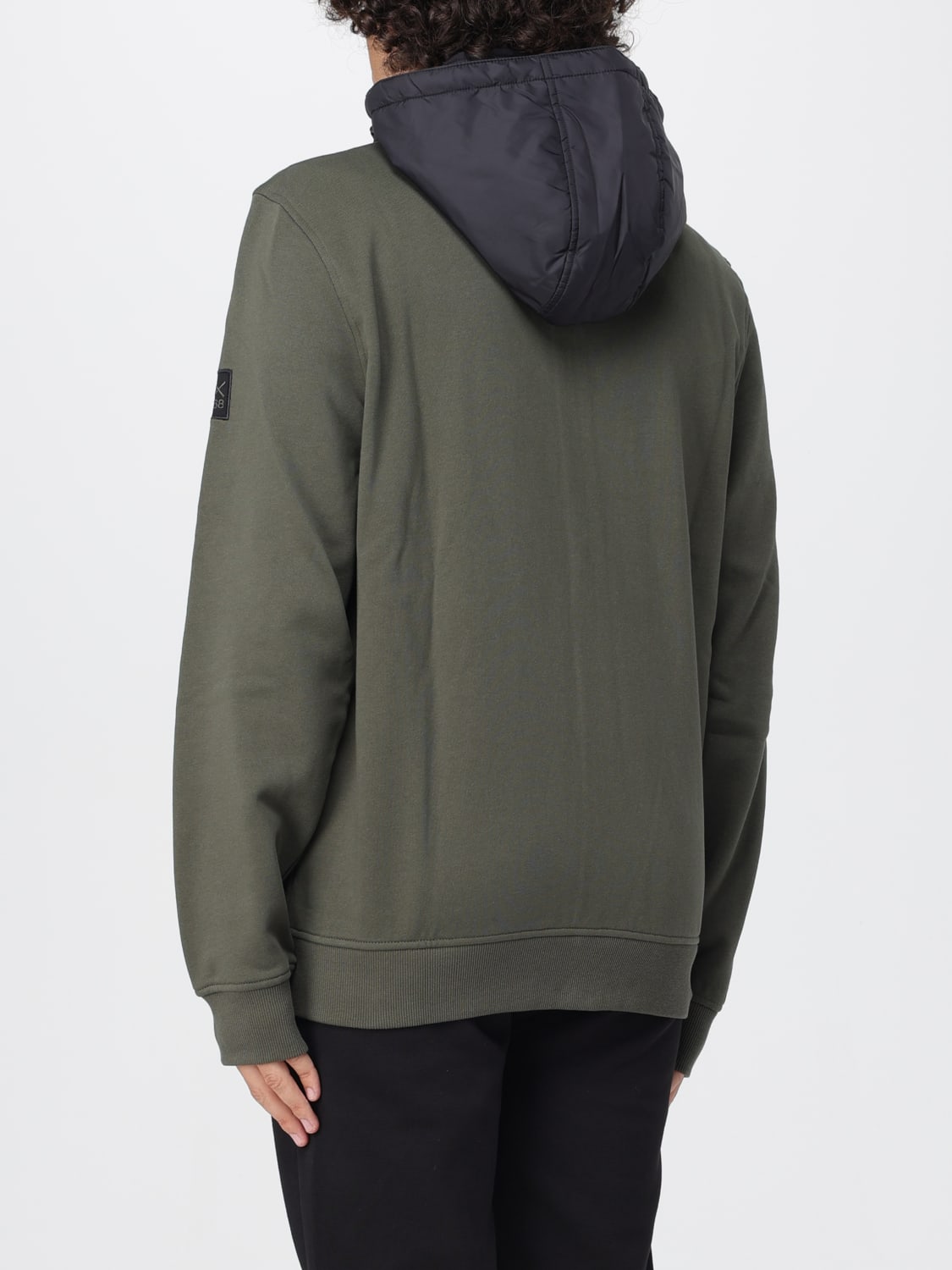 SUN68 SWEATSHIRT: Sweatshirt men SUN68, Military - Img 2