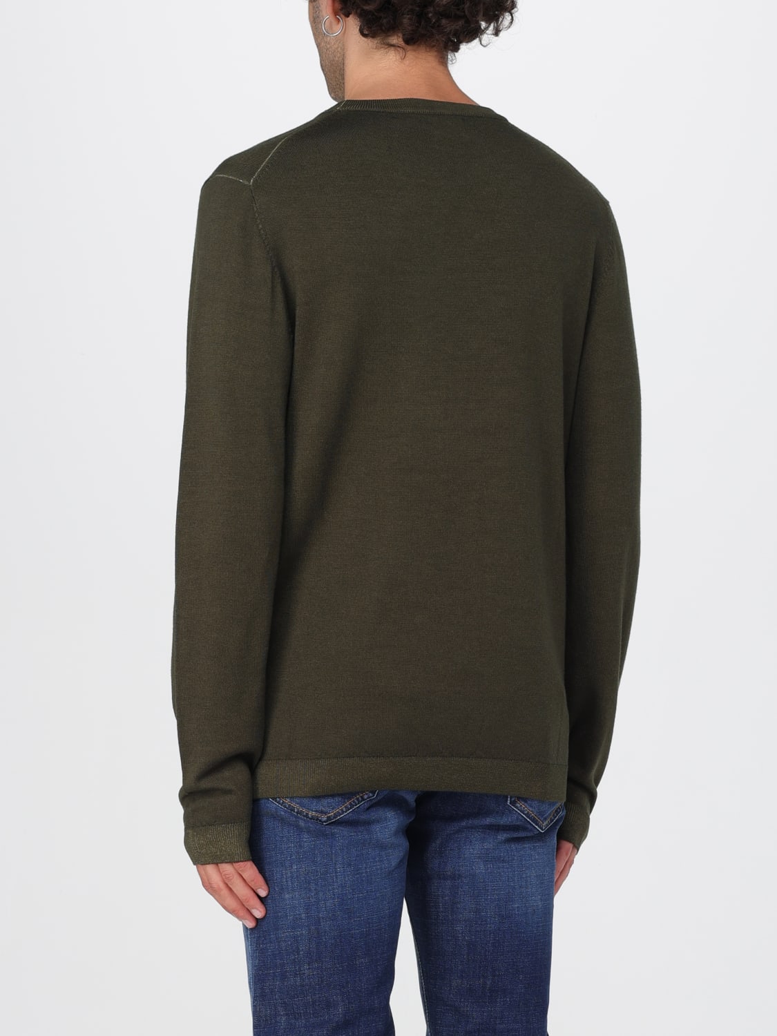 SUN68 SWEATER: Sweater men SUN68, Military - Img 2