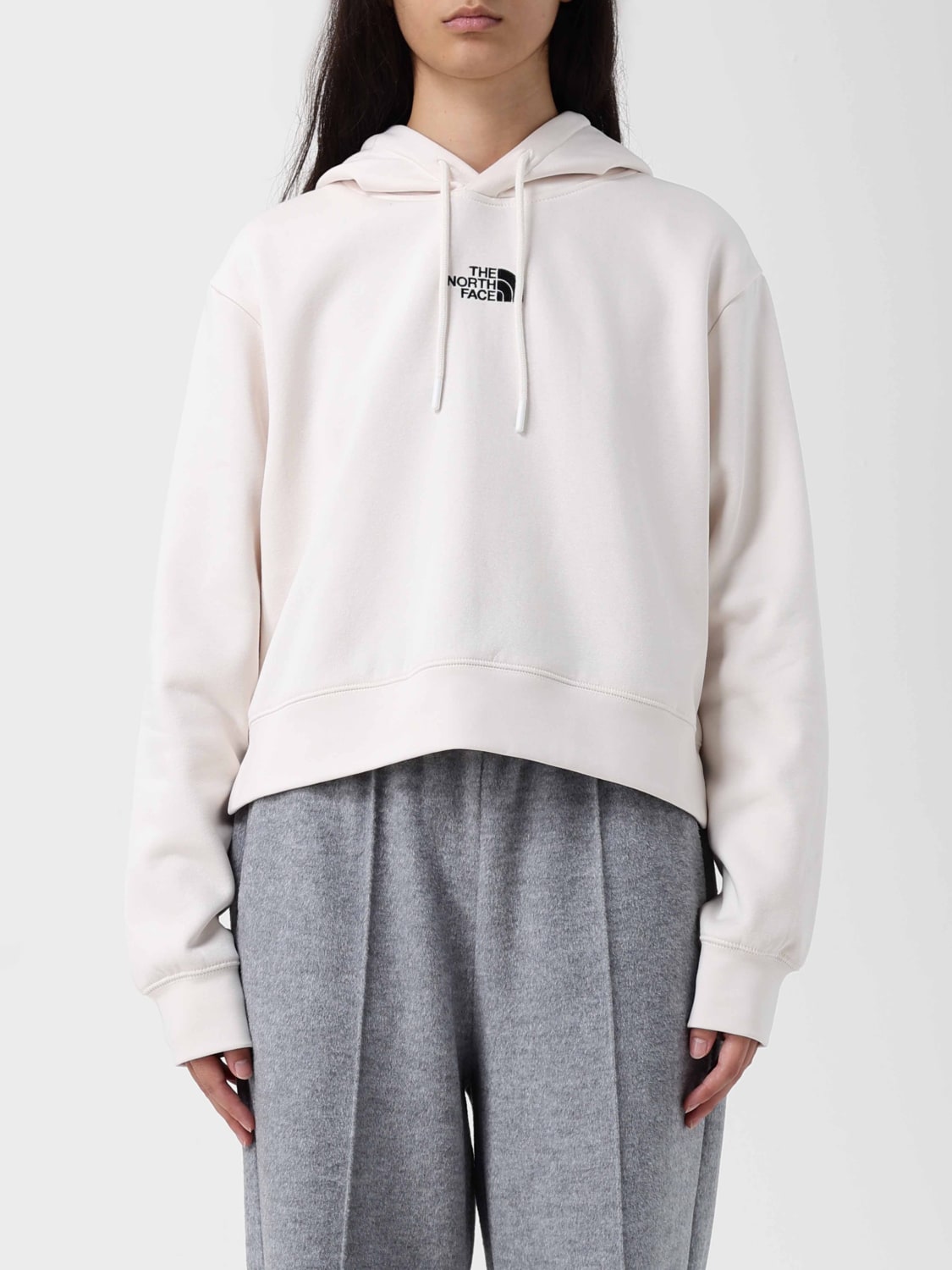 THE NORTH FACE SWEAT-SHIRT: Sweat-shirt femme The North Face, Blanc - Img 1