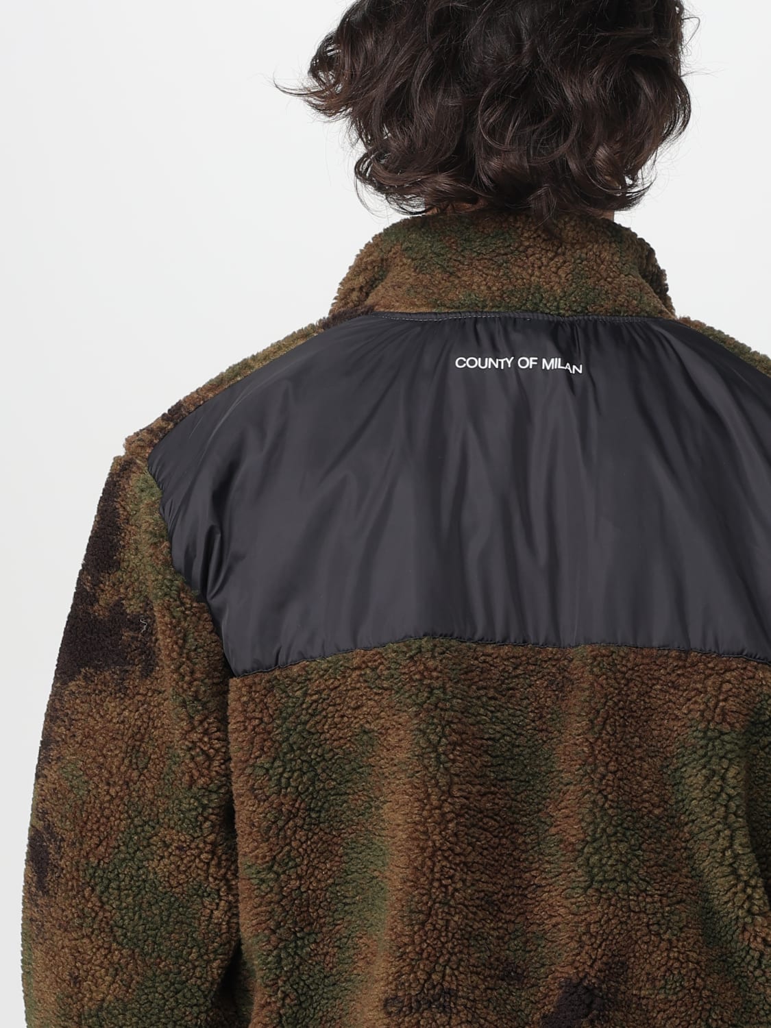 COUNTY OF MILAN 外套: 西服外套 男士 County Of Milan, 绿色 - Img 4