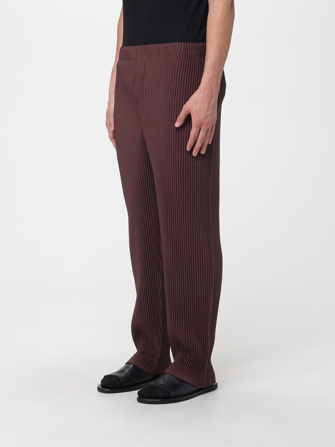 HOMME PLISSE' ISSEY MIYAKE PANTS: Pants men Homme Plisse' Issey Miyake, Brown - Img 3