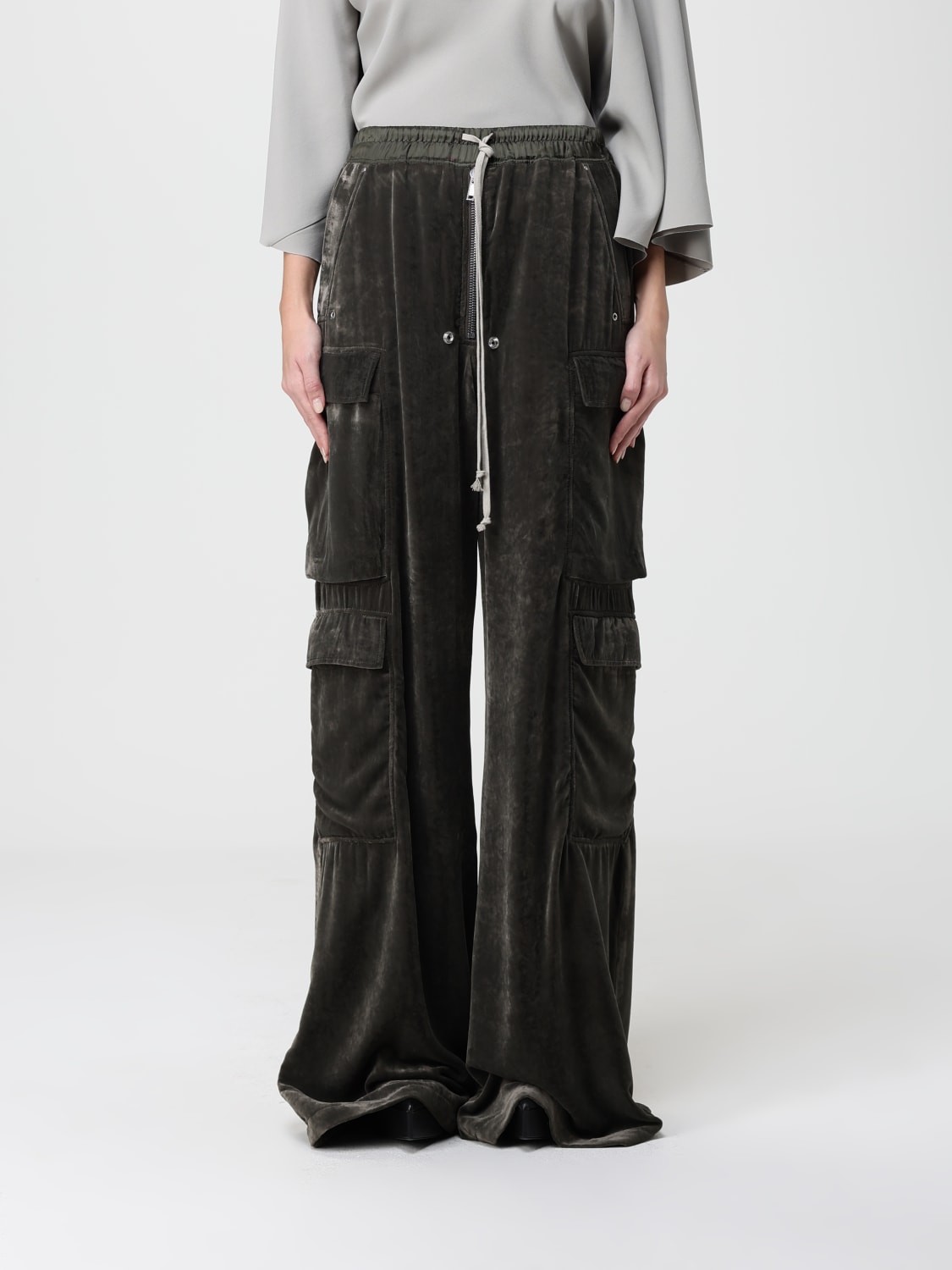 RICK OWENS HOSE: Hose damen Rick Owens, Grün - Img 1
