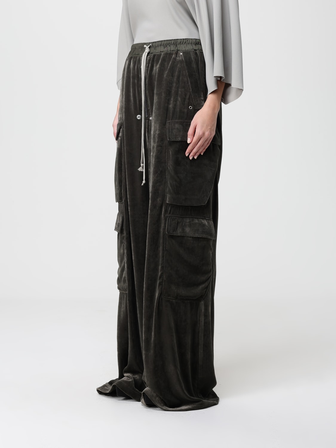 RICK OWENS HOSE: Hose damen Rick Owens, Grün - Img 4