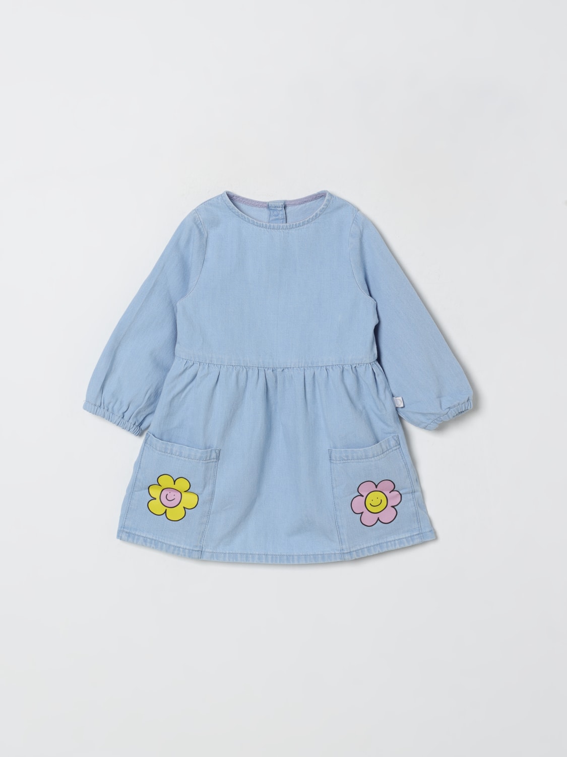 STELLA MCCARTNEY KIDS ROMPER: Romper kids Stella McCartney Kids, Blue - Img 1