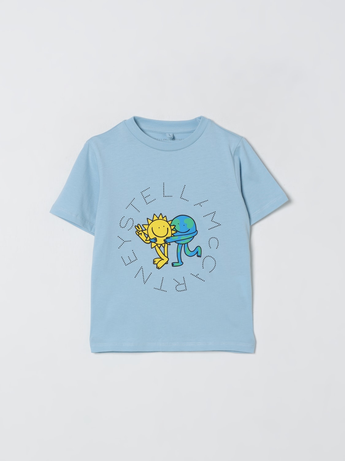 STELLA MCCARTNEY KIDS T-SHIRT: Polo shirt kids Stella McCartney Kids, Blue - Img 1