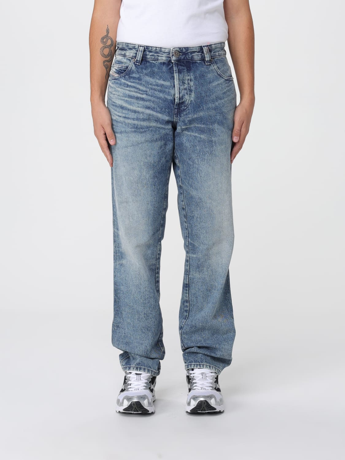 DIESEL JEANS: Diesel men's jeans, Blue - Img 1