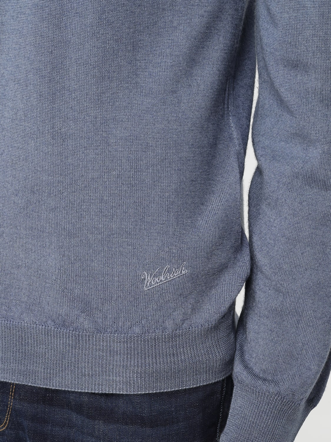 WOOLRICH SWEATER: Sweater men Woolrich, Sea - Img 3