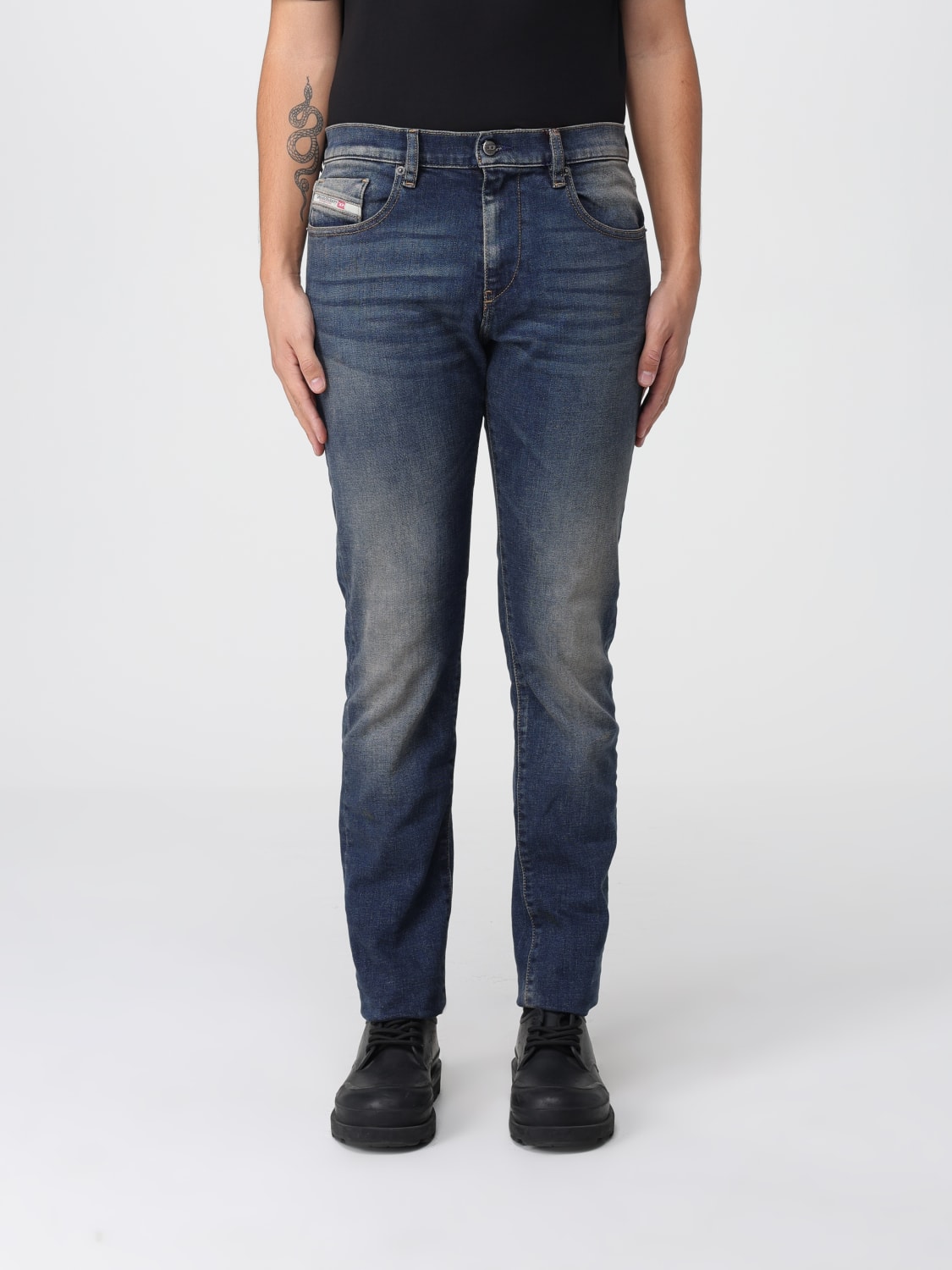 DIESEL JEANS: Jeans herren Diesel, Blau - Img 1