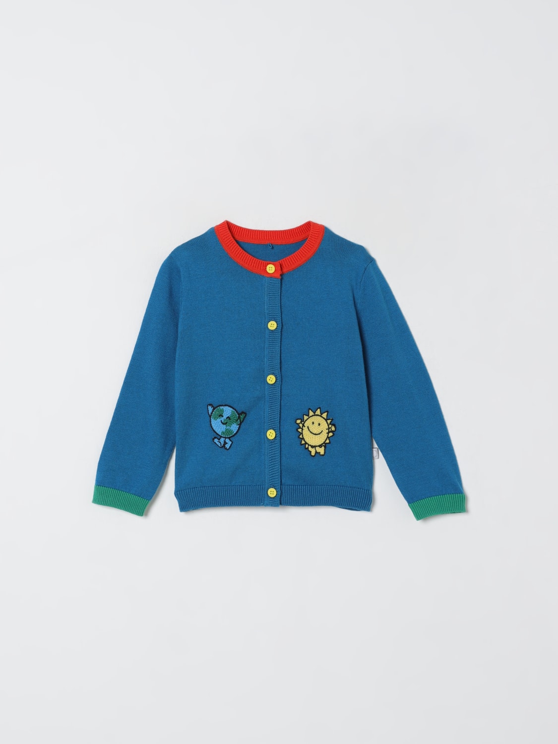 STELLA MCCARTNEY KIDS SWEATER: Sweater kids Stella McCartney Kids, Blue - Img 1
