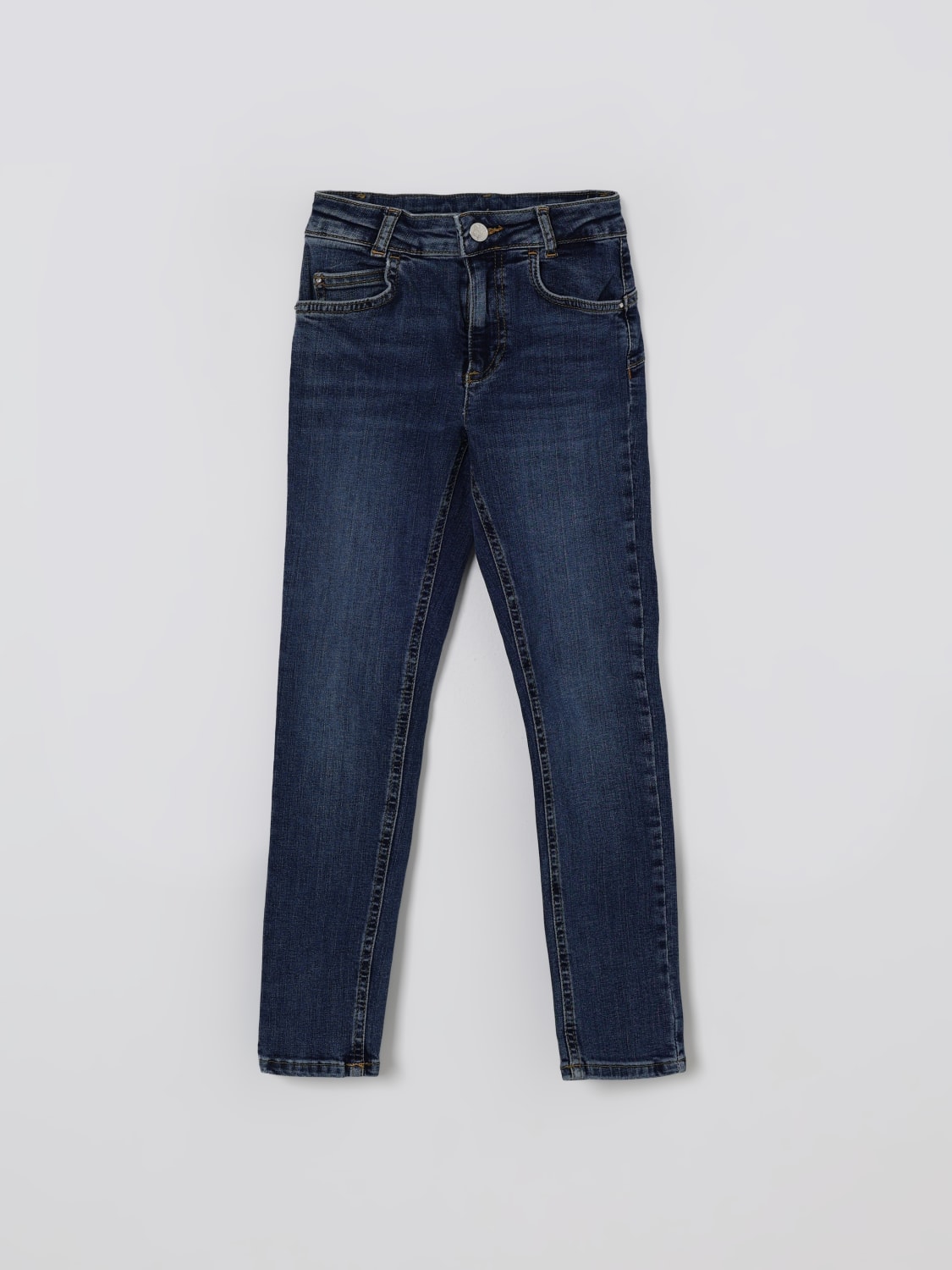LIU JO JEANS: Jeans skinny fit Liu Jo in denim stretch , Blue - Img 1