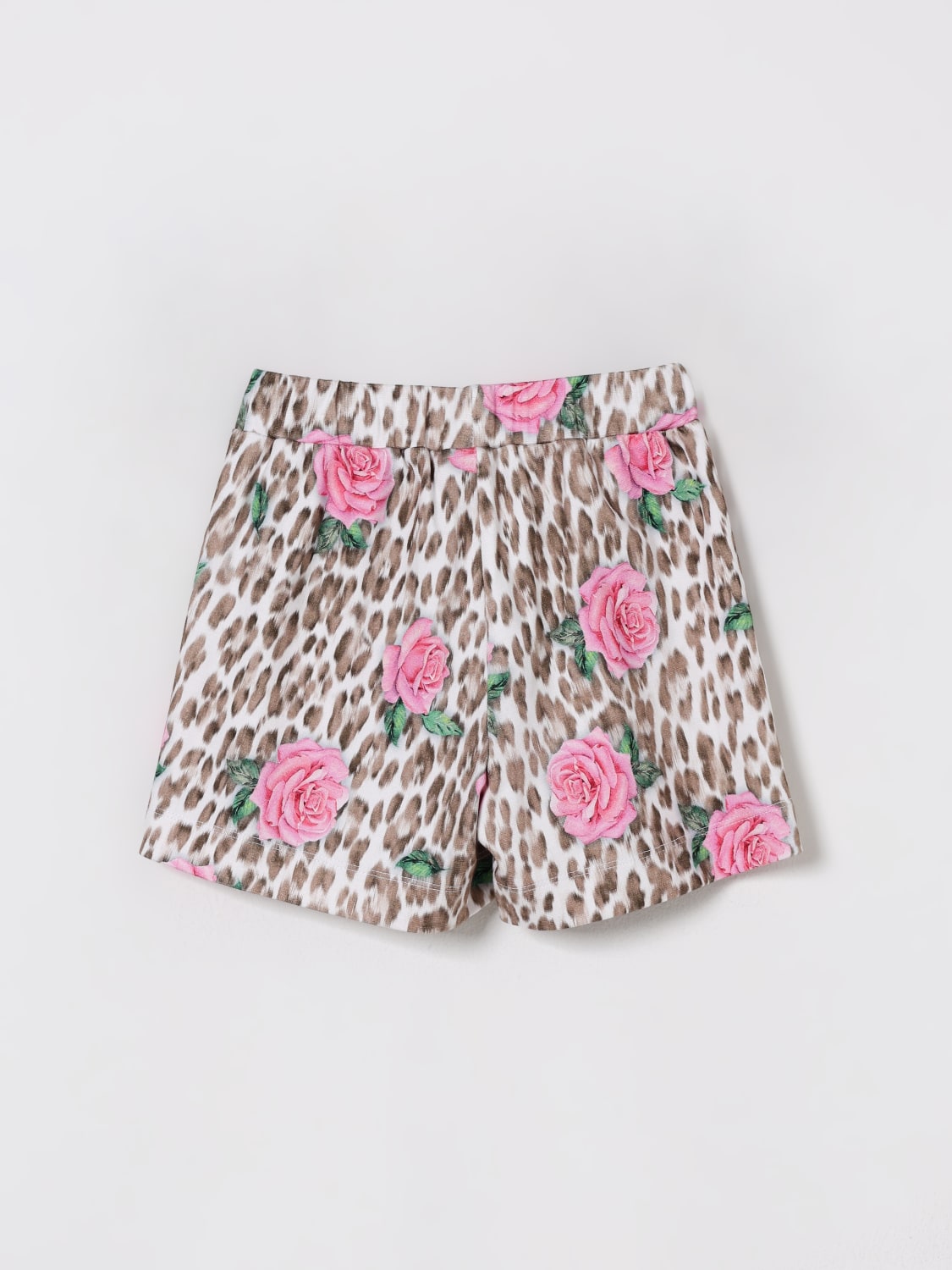 MONNALISA PANTALONCINI: Pantaloncino Monnalisa in cotone stampato , Fantasia - Img 2