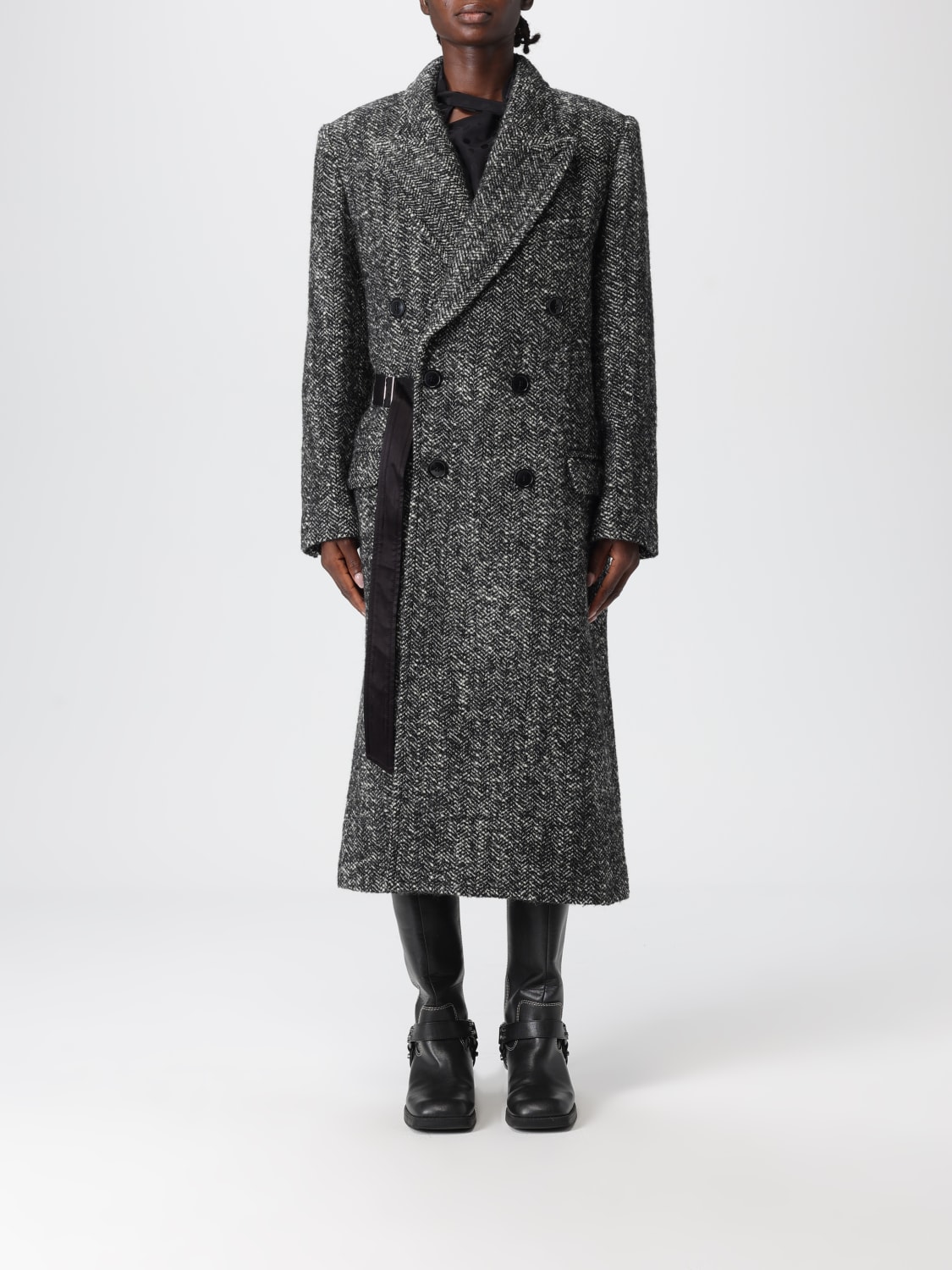 ISABEL MARANT COAT: Coat woman Isabel Marant, Grey - Img 1