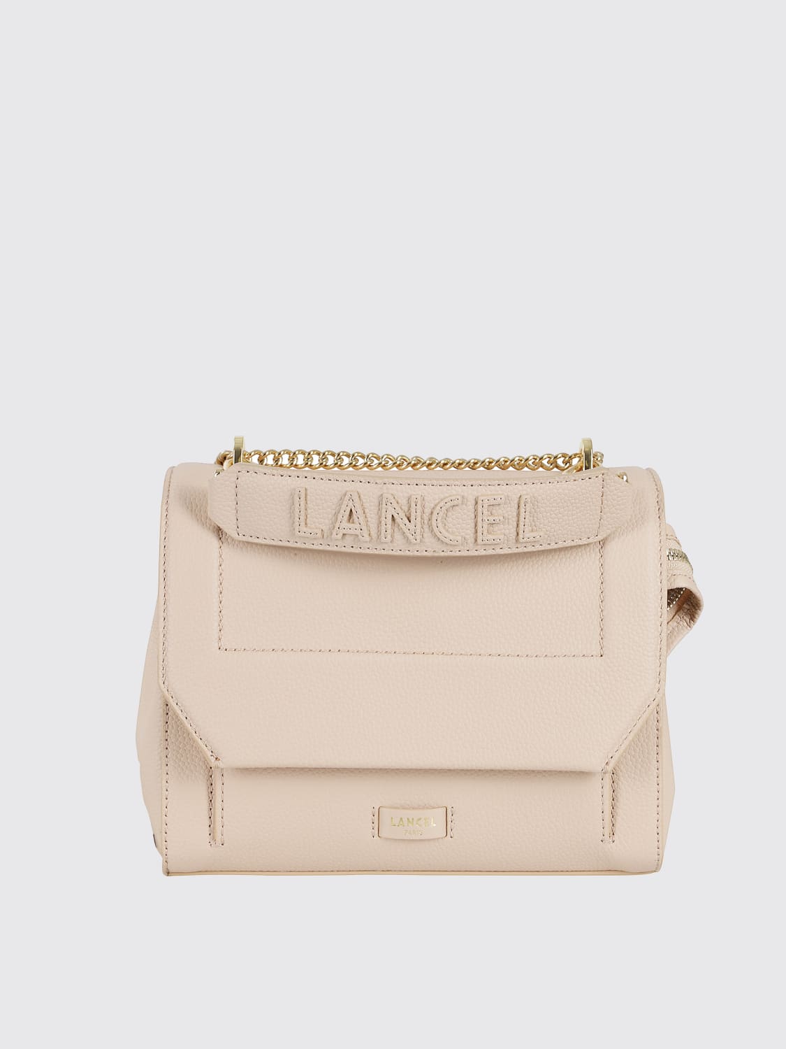 LANCEL HANDBAG: Shoulder bag woman Lancel, Coffee - Img 1