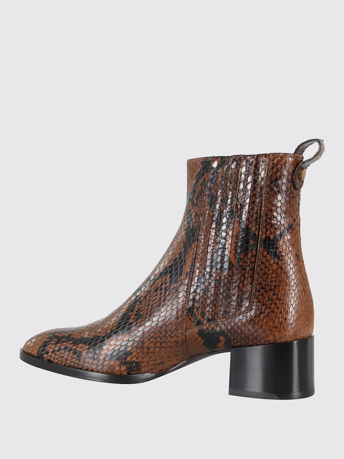 ROBERTO FESTA BOOTS: Shoes woman Roberto Festa, Coffee - Img 3