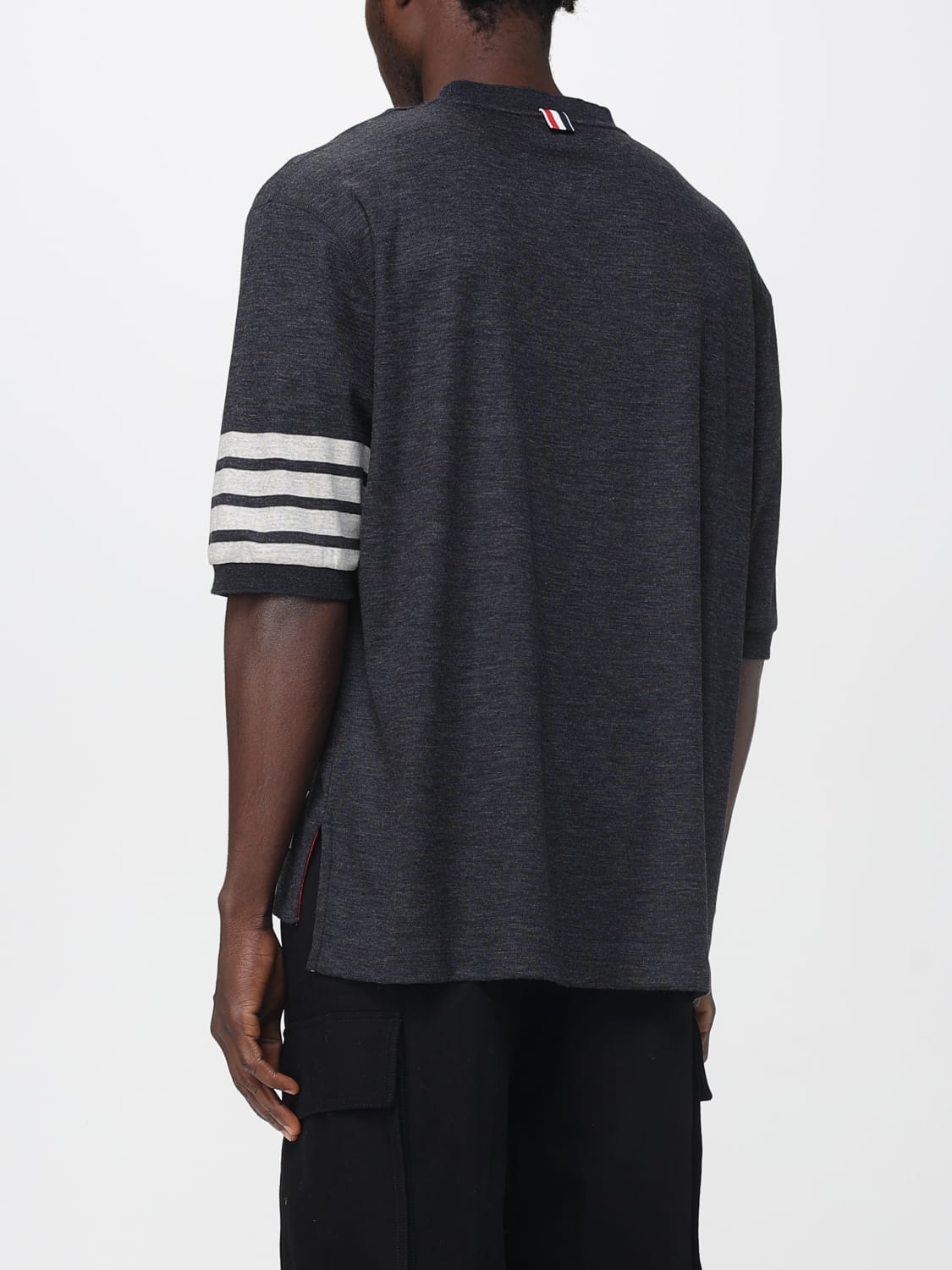 THOM BROWNE T-SHIRT: T-shirt men Thom Browne, Grey - Img 3