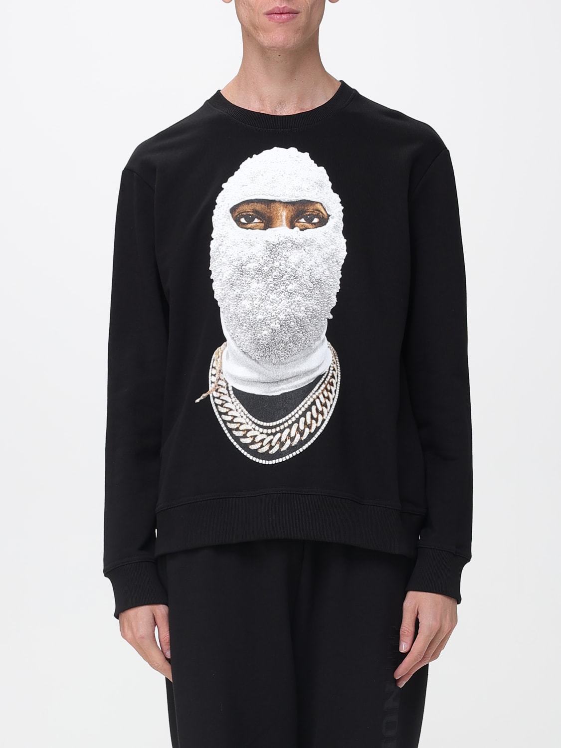 IH NOM UH NIT SWEATSHIRT: Pullover herren Ih Nom Uh Nit, Schwarz - Img 1