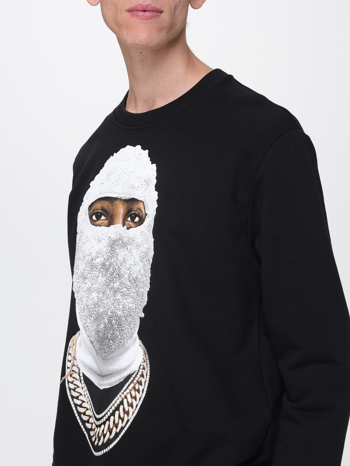 IH NOM UH NIT SWEATSHIRT: Pullover herren Ih Nom Uh Nit, Schwarz - Img 3