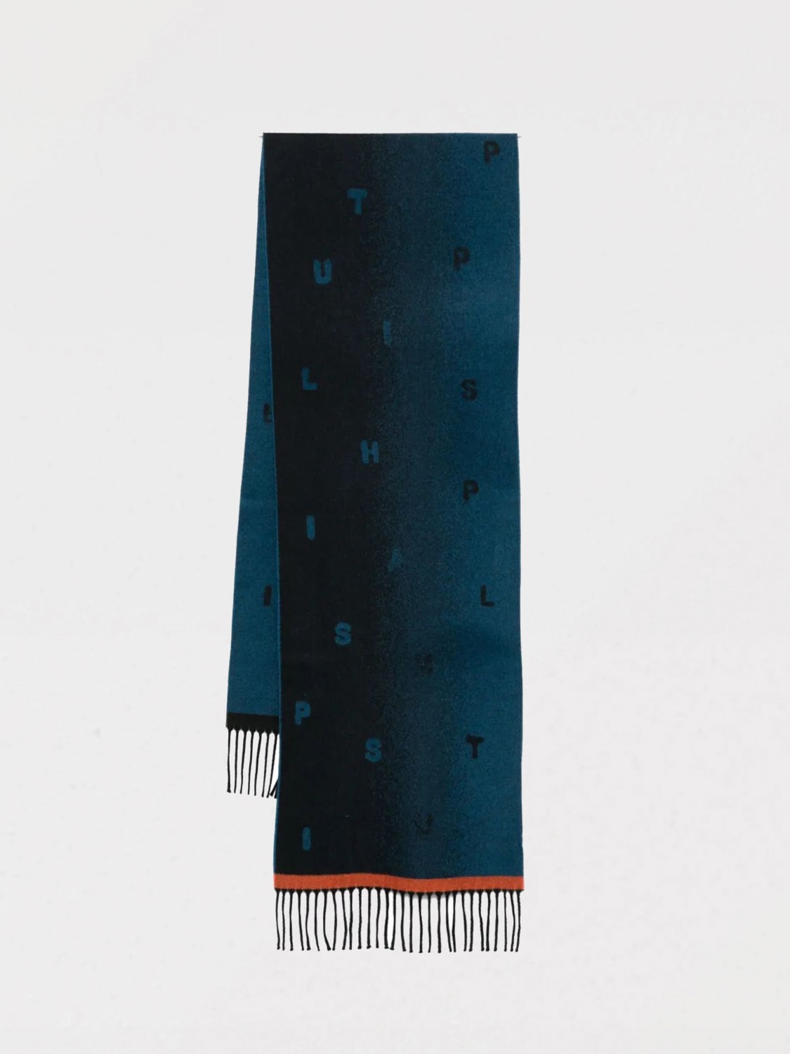 PAUL SMITH SCARF: Scarf men Paul Smith, Blue - Img 1